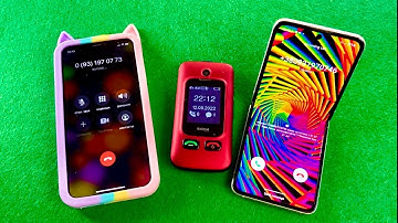 iPhone 11 vs Samsung Z Flip 3 vs Sigma Comfort 50 Incoming call & Outgoing call