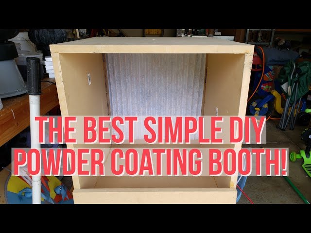 DIY Airbrush Spray Booth Build 