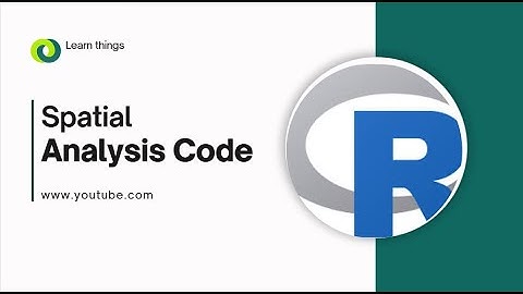 Spatial Analysis code in R #Code #spatialanalysis #spatialdata #analysis