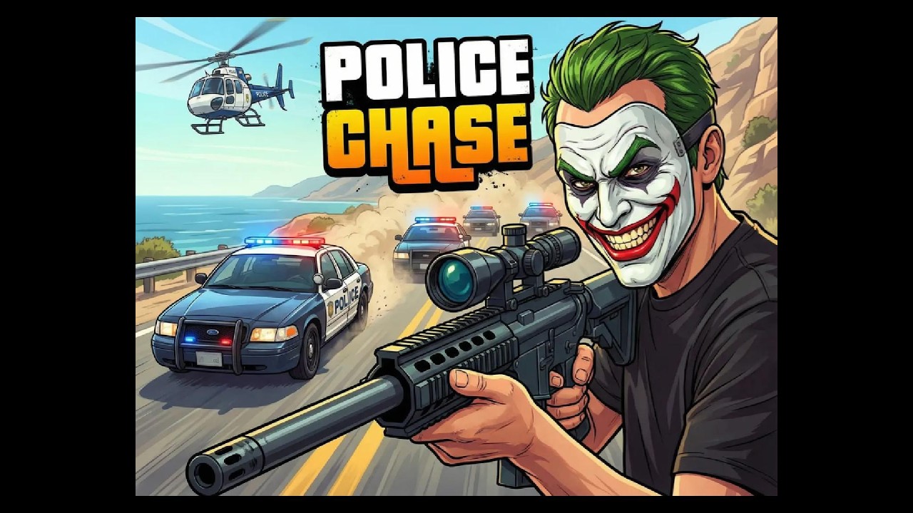 CHASE THE POLICE IN GTA 5 | GTA5 | JOcKey_GaMiNG_official | #gta5#gtav#gtaonline#grandtheftauto
