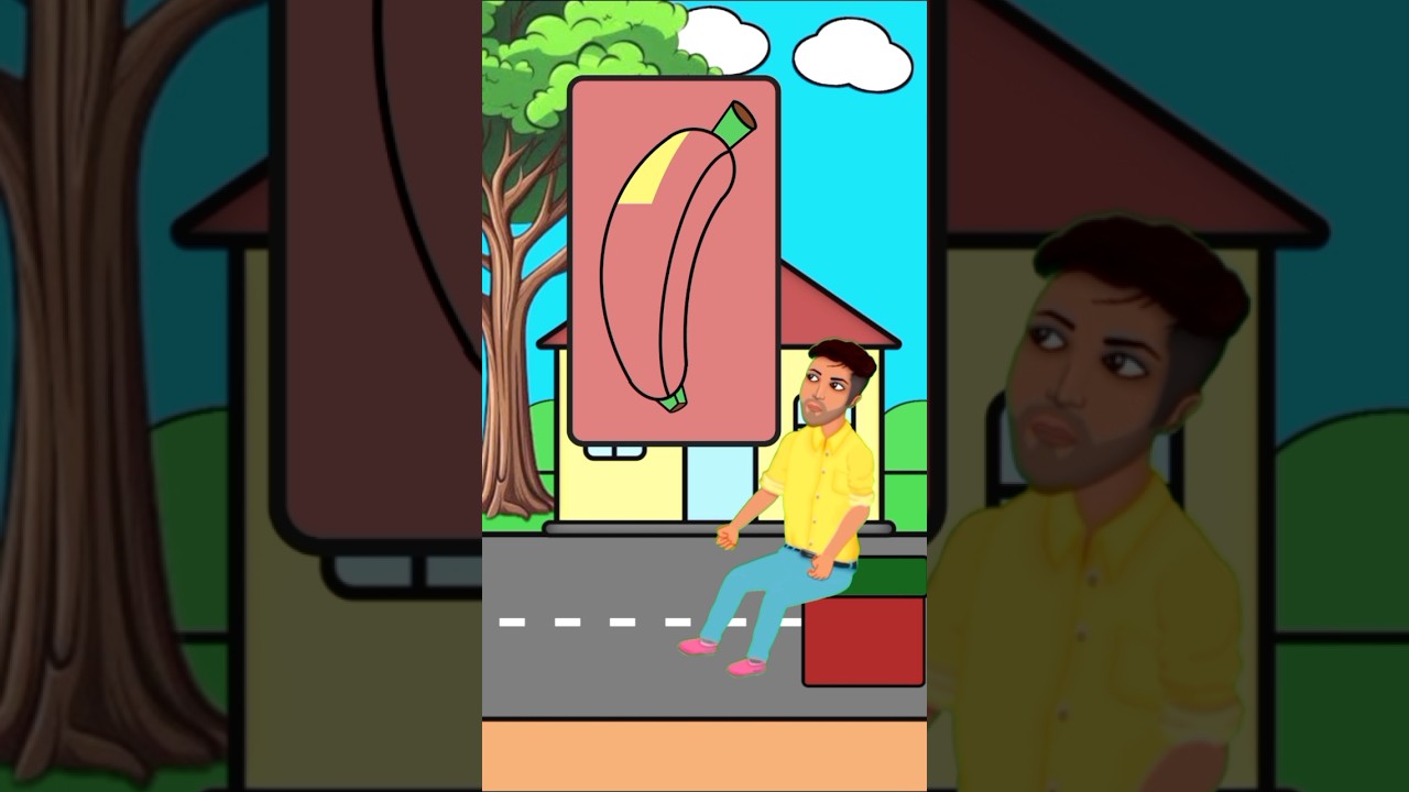 Colour Wala Kela | Art Animation 