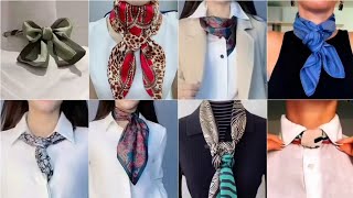 Simple and Chic Scarf Styles for Women. Chic Scarf Ideas to Give Your Attire a Chic Look.