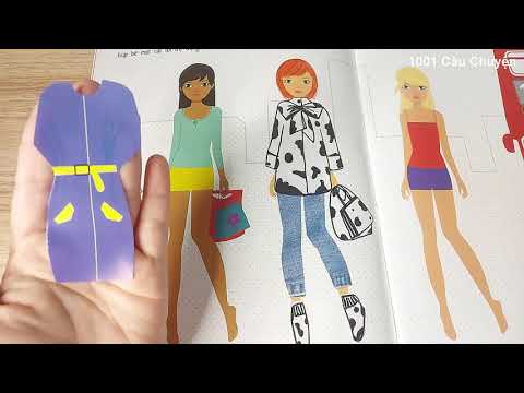 Dán hình sticker: Thay trang phục dạo phố mua sắm - Tiệc ngoài trời cho B.ú.p b.ê /1001 Câu Chuyện