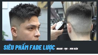 HƯỚNG DẪN CHI TIẾT KĨ THUẬT CẮT TOP + FADE LƯỢC NHANH KIỂU TÓC SHORT IVY - Hung BarberSharing