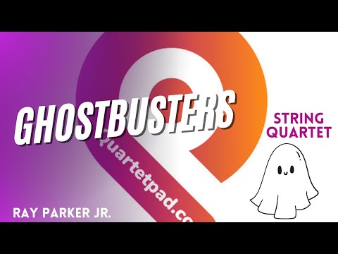 Ghostbusters for String Quartet | SHEET MUSIC