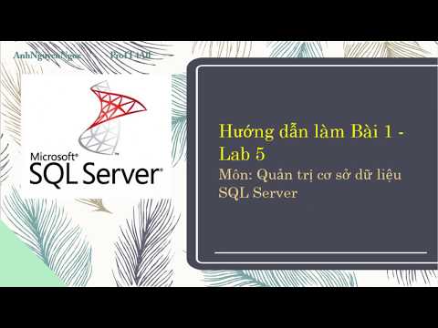 Lab 5.B1: Viết thủ tục lưu trữ để tính tổng, ước số chung lớn nhất trong SQL Server