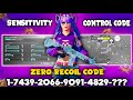 2025 BGMI 3.5 UPDATE ZERO RECOIL SENSITIVITY CODE 🔥 | BEST SENSITIVITY SETTINGS BGMI/PUBG MOBILE