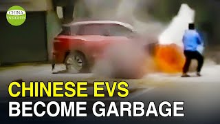 Why do Chinese EVs spontaneously combust regularly? Shoddy quality and charging pile fights...