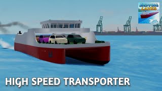 HIGH SPEED TRANSPORTER REVIEW IN SHIPPING LANES!⚓ screenshot 3