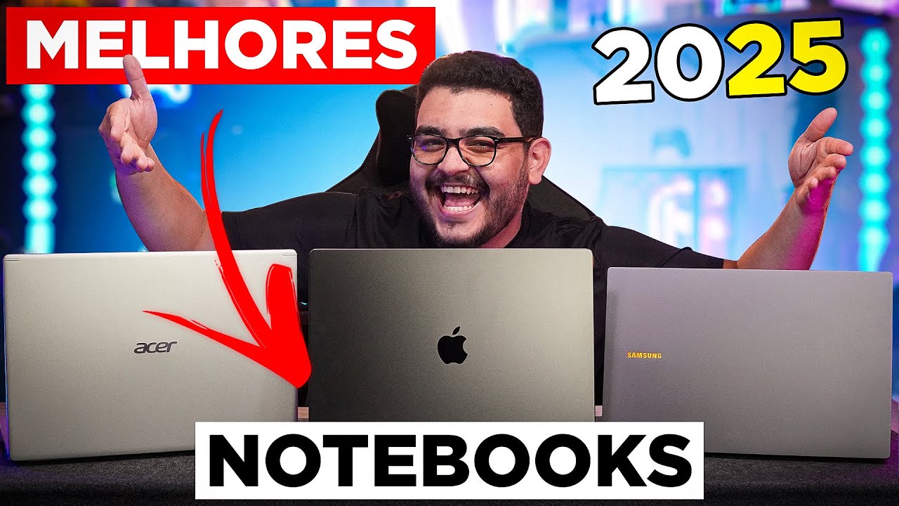 MELHORES notebooks pra COMPRAR em 2025 de R$2000 até R$7000