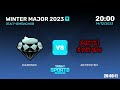 DIAMONDS vs ANTISYSTEM | WINTER MAJOR 2023 | ЭТАП ЧЕМПИОНОВ | 14.12.2023