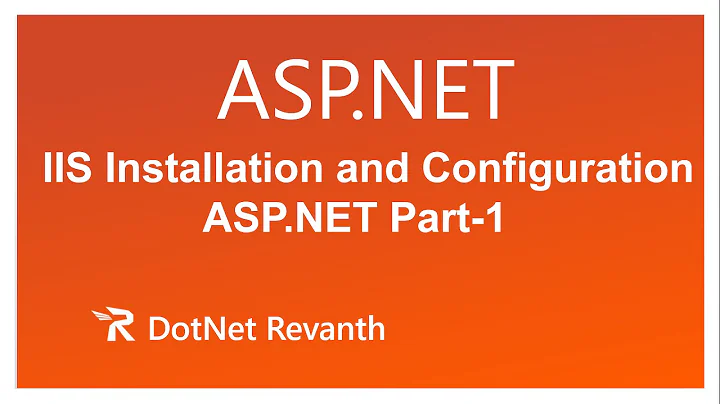 IIS Installation and Configuration ASP.NET Part-1