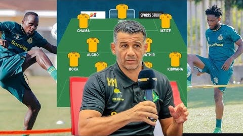 Kocha MILOUD HAMDI Atangaza Mabadiliko Kikosi cha YANGA Kinachoanza Dhidi ya KMC Mechi ya Ligi Kuu
