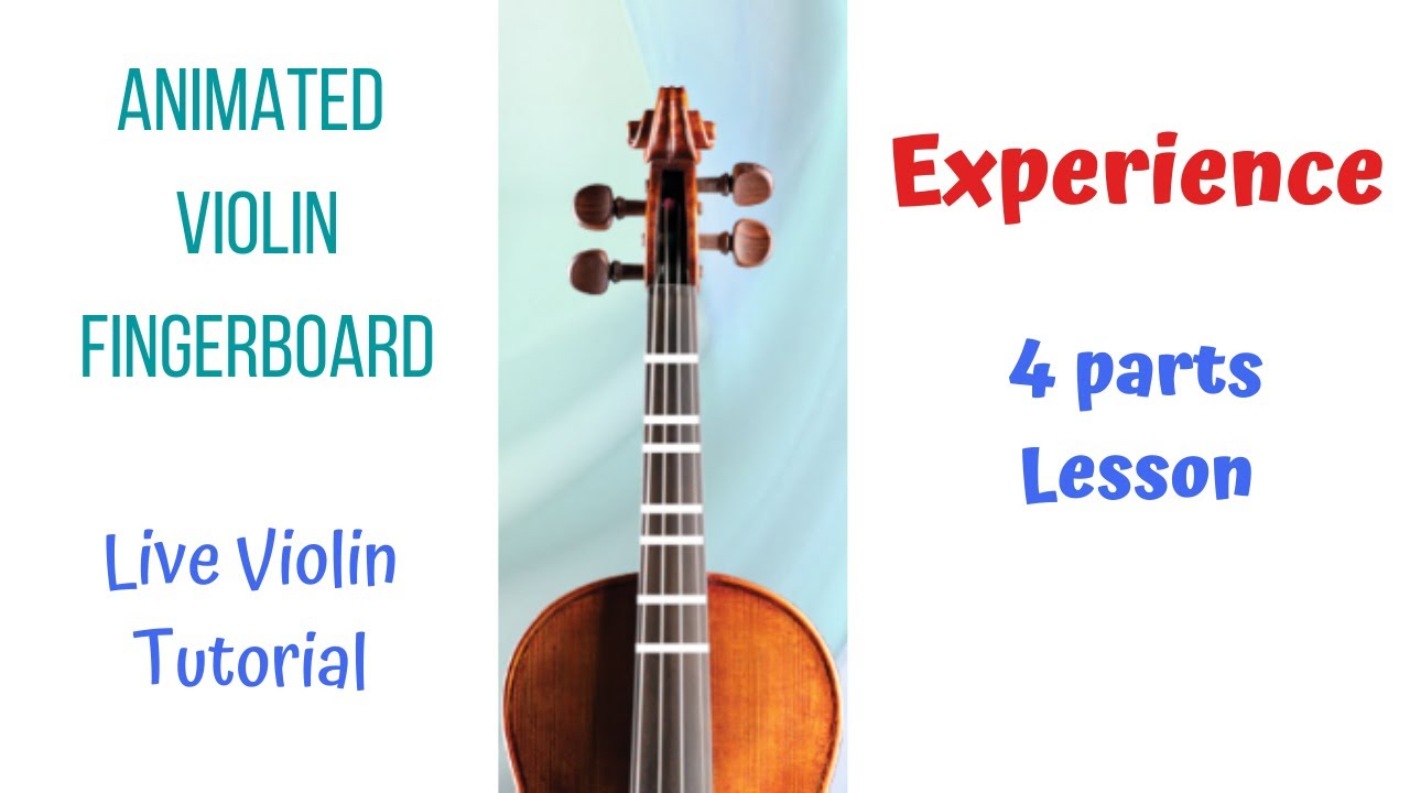EXPERIENCE by Ludovico Einaudi Violin Tutorial * ANIMATED VIOLIN