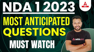 NDA 1 2023 | Important Questions Of Maths For NDA 2023 Preparation | NDA Maths Classes