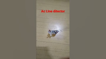 how to make ac line detector?