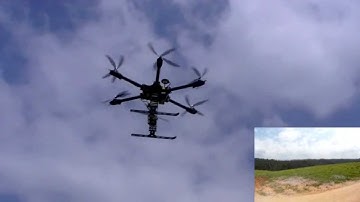 EXF M6sn Hexacopter First Flight