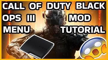 (PS3)How To Install Bo3 Zombies Mod Menu *Quick & Easy*