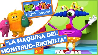 Matemonstruos Español Latino HD | S2/E8 | La máquina del Monstruo bromista
