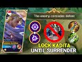 NEW HERO NOLAN ATTACKS KADITA UNTIL SURRENDER ! BUILD TOP 1 GLOBAL NOLAN - Mobile Legend