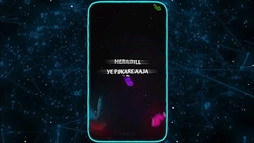 Mera Dill Ye Pukare Aaja Xml File 🔥 Alight Motion Presets 🙂 #xml  #alightmotion #viral #xmlfile