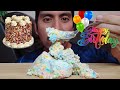 PART 2!!!🥳 BIRTHDAY CAKE ICE CREAM SUPRISE FLAVOR DISCOVERY MUKBANG EATING SHOW