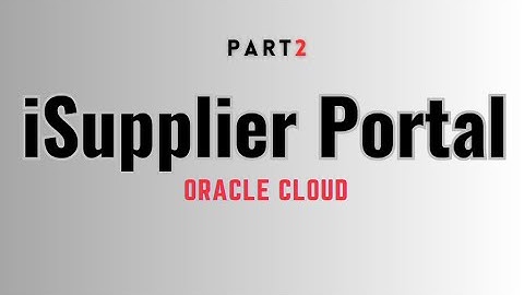 iSupplier Portal in Oracle Fusion Part2: Create supplier account, invoice and Solve POZ-2130074 bug.