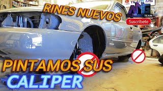 Le MONTAMOS sus RINES NUEVOS al SENTRA y le PINTAMOS sus CALIPER te SORPRENDERA COMO ESTA QUEDANDO!!