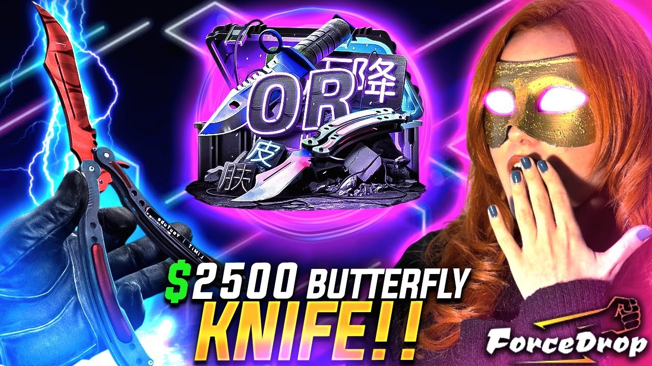 FORCEDROP $2500 INSANE BUTTERFLY KNIFE PULL ?! | ForceDrop Case Opening | FORCEDROP PROMO CODE 2025