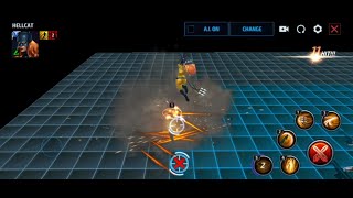 Hellcat in All-New All-Different suit skills preview | Marvel Future Fight screenshot 2