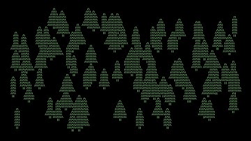 ASCII Trees - Making Forest ASCII Art with Ruby