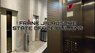 DOVER (mb. TKE) Traction Elevators | Frank J. Lausche State Office Building | Cleveland, OH