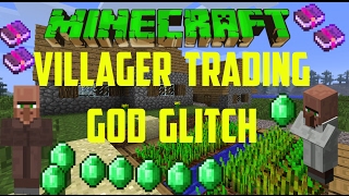 Minecraft TU53 Villager Trading GLITCH EMERALD GLITCH Xbox ps4 Wii Xbox 360 Ps3