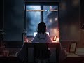 POV: Late Night Rainy Study Session 🌧️💻 | Cozy Lofi Beats #shorts  #lofi  #studywithme