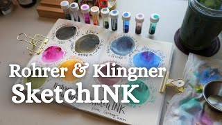 Rohrer and Klingner SketchINK (almost a full collection!) | Waterproof Fountain Pen Ink