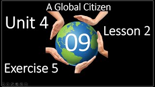 09 Grade 8 English Unit 4 Lesson 2 A Global Citizen Exercise 5 Profile