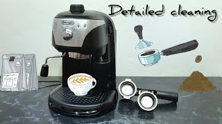 ❎De'Longhi EC221.B❎Curățare detaliată❎Detailed cleaning❎