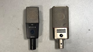 AKG C414 XLS vs Austrian Audio OC818