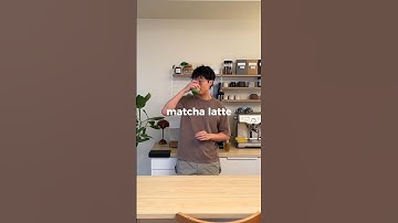 How to make a perfect matcha latte *updated recipe in description*