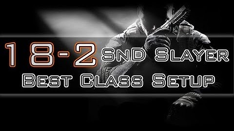 COD Black Ops 2: BEST SnD Rushing Class Setup (BO2 Gameplay/Commentary)