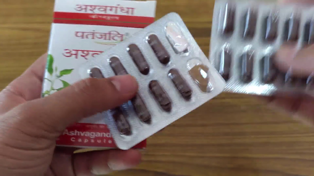 How to take ashwagandha capsules video