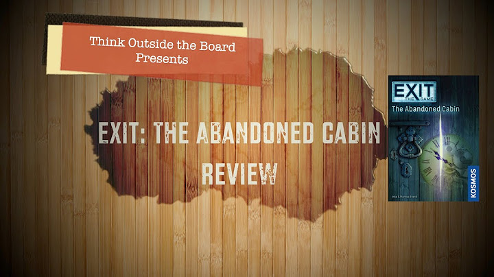 Exit the abandoned cabin game review năm 2024