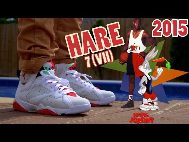 jordan 7 retro hare 2015