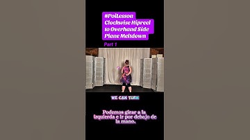 Pt1 Poi Clockwise Hipreel to Overhand Side Plane Meltdown #poi #PoiSpinning #PoiDance #PoiTutorial