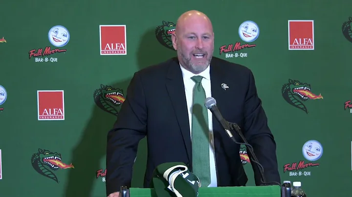 UAB football introduces new head coach Trent Dilfer