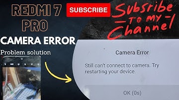 Redmi 7 pro camera Error problem solution 💯%%%%