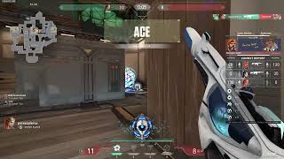 Skye ACES with a THREE KILL PHANTOM SPRAY !! (Raw Clip) | Valorant