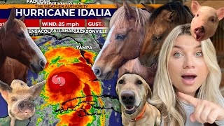 WE ARE READY! Preparing For HURRICANE IDALIA WITH ALL MY PETS!