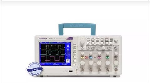 Tektronix TBS1000 Digital Storage Oscilloscope Virtual Product Demo