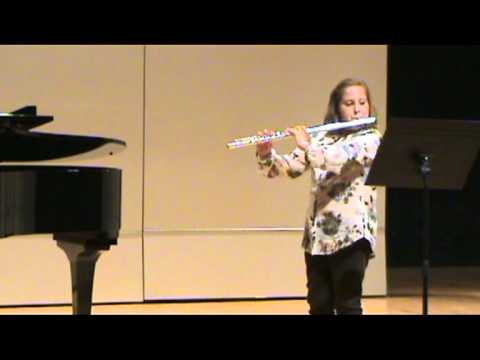 Delia Serrano Sonata en Fa menor para Flauta y Piano